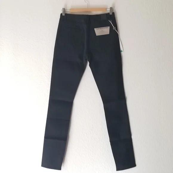 Golden Goose Asymmetric Waistband Skinny Jeans Black Size 28 - Picture 2 of 10